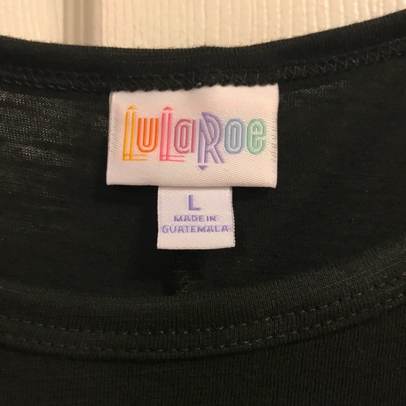 Lularoe Black Carly Size L NWT - Picture 2 of 3